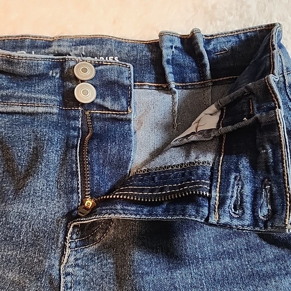 No Boundaries Blue Denim Shorts - Picture 8 of 9